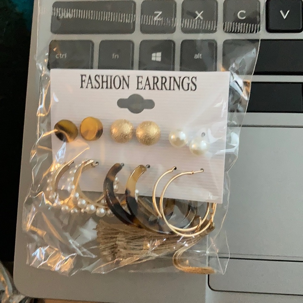 Brand new unopened earrings